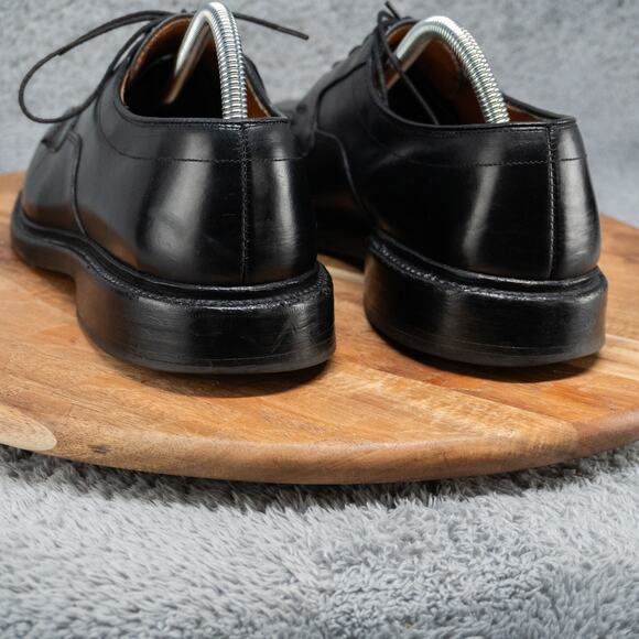 ALLEN EDMONDS HILLCREST BLACK MADE IN U.S.A. BICYCLE TOE SHOES SIZE 9.5 D - Picture 6 of 11